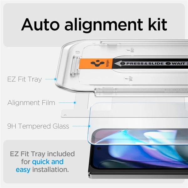 Spigen Glass tR EZ Fit 2 Pack tvrzené sklo Google Pixel 9 Pro Fold čiré - Ochranné folie a skla - Obrázek 32cc94afd7584d51bf76a1f429f764ba
