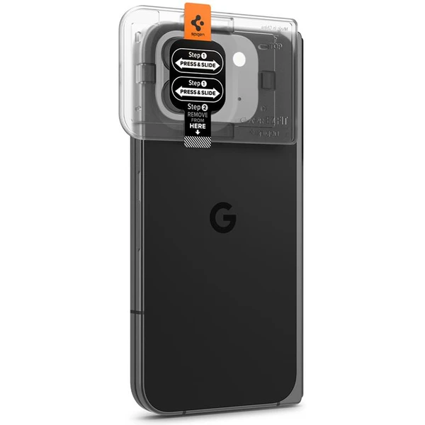 Spigen Glass tR EZ Fit Optik 2 Pack tvrzené sklo na fotoaparát Google Pixel 9 Pro Fold čiré - Ochranné folie a skla - Obrázek 32cd80e5b25b4dad8b2a36adc42bd844
