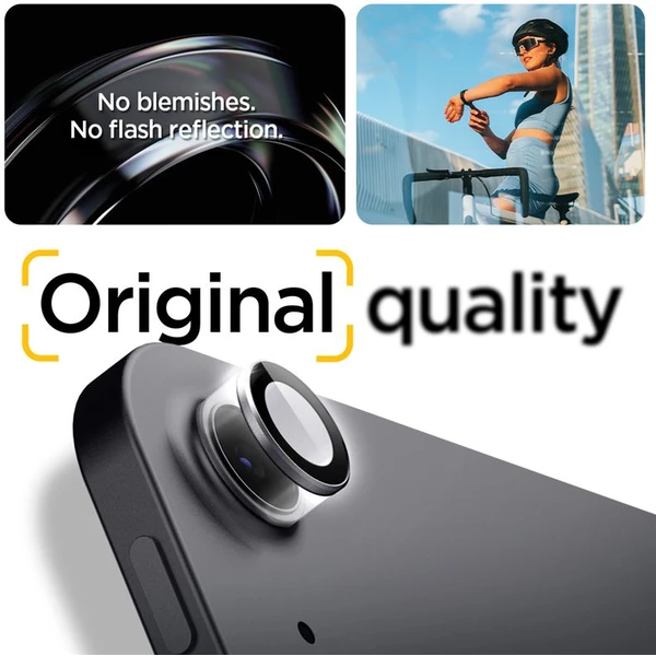 Spigen Glass tR EZ Fit Optik Pro sklo na fotoaparát iPad Air 13"/ iPad Air 11" (2024-2026) šedé - Ochranné folie a skla - Obrázek 32dbe0848be44408ba4e3fb4ba16a59b