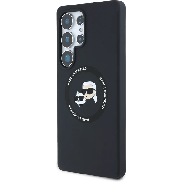 Karl Lagerfeld Liquid Silicone K&CH Heads MagSafe kryt Samsung Galaxy S25 Ultra černý - Pouzdra - Obrázek 32dd9dd2bed34bdba230ddda030cc515