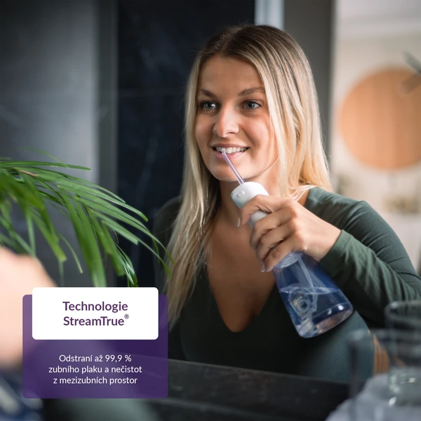 TrueLife AquaFloss Compact L100 ústní sprcha bílá - Ústní sprchy - Obrázek 32e40643f2184109a1ef525d0d525b2e