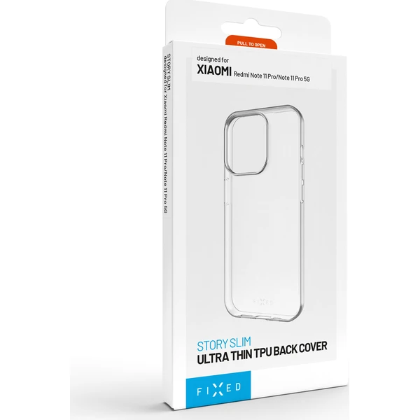 FIXED Story Slim TPU kryt Apple iPhone 18 Pro, 0,6 mm čirý - Pouzdra - Obrázek 32ecfa24b6e84b998464edee1c0a8e45