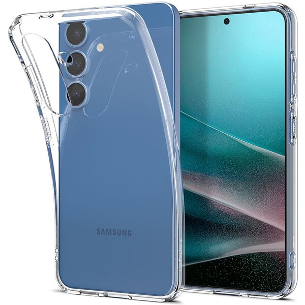 Spigen Liquid Crystal kryt Samsung Galaxy S25 čirý