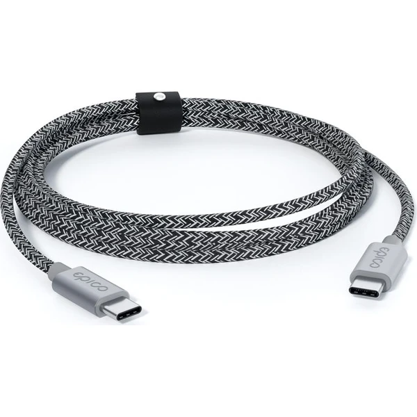 EPICO USB-C/USB-C napájecí kabel 60W 1,2m vesmírně šedý - Kabely a redukce - Obrázek 330ddc5143504dc3aaf43b3586e1c2f0