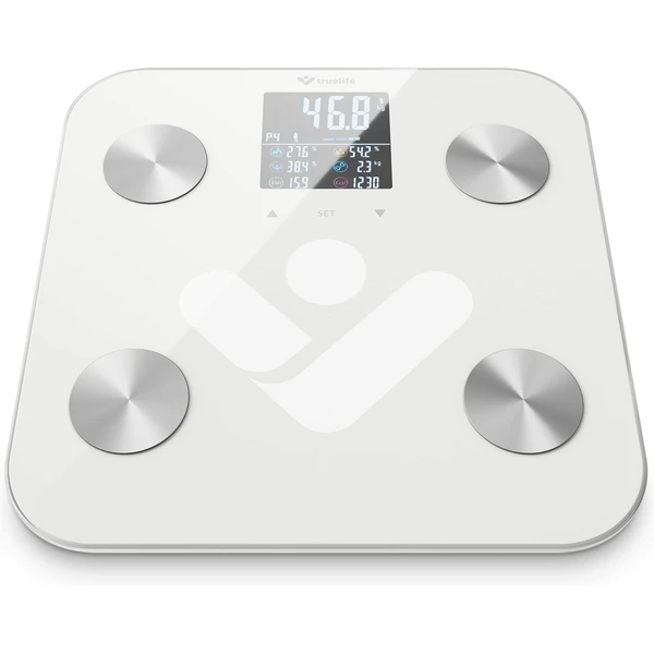 TrueLife FitShape S6 BT chytrá váha bílá - Chytré váhy - Obrázek 3316395402714ed09c199082f145c3ee