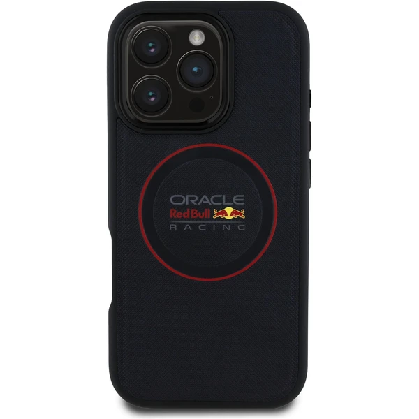 Oracle Red Bull Racing PU Leather Red Ring MagSafe kryt iPhone 16 Pro modrý - Pouzdra - Obrázek 331b768da9044300924828b3cdcfcb7d