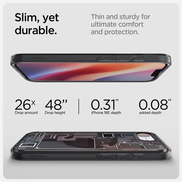 Spigen Ultra Hybrid MagSafe kryt iPhone 17e/16e zero one black - Pouzdra - Obrázek 332334b98d4c4a8697155b947ecc4ea1