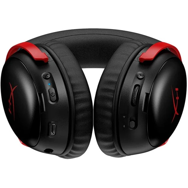HyperX Cloud III S bezdrátová herní sluchátka černočervená - Sluchátka - Obrázek 332K000K01