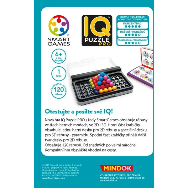 SMART - IQ Puzzle Pro - Hlavolamy - Obrázek 3335000O01