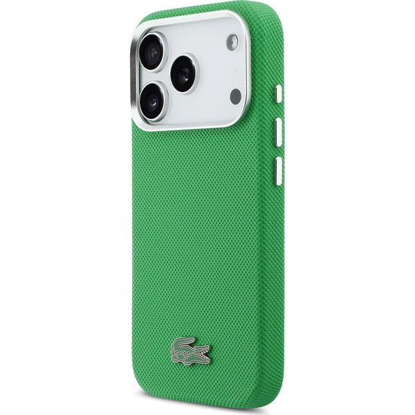 Lacoste PVC Iconic Petit Pique Metal Logo MagSafe kryt iPhone 17 Pro zelený - Pouzdra - Obrázek 3341a963c0ae44e18048f21ac2da9dd9