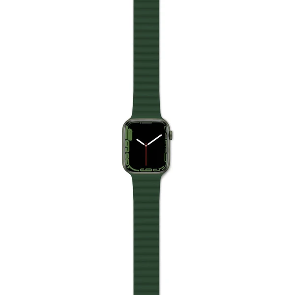 Epico Watch Strap Magnetic pro Apple Watch 38/40/41mm šedá/zelená - Řemínky - Obrázek 3350000601