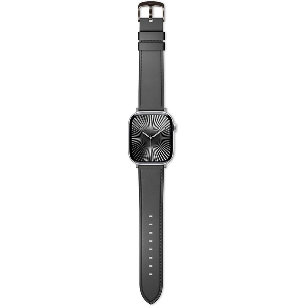 iWant Leather řemínek pro Apple Watch 42/41/40/38mm černý - Řemínky - Obrázek 336C000O01