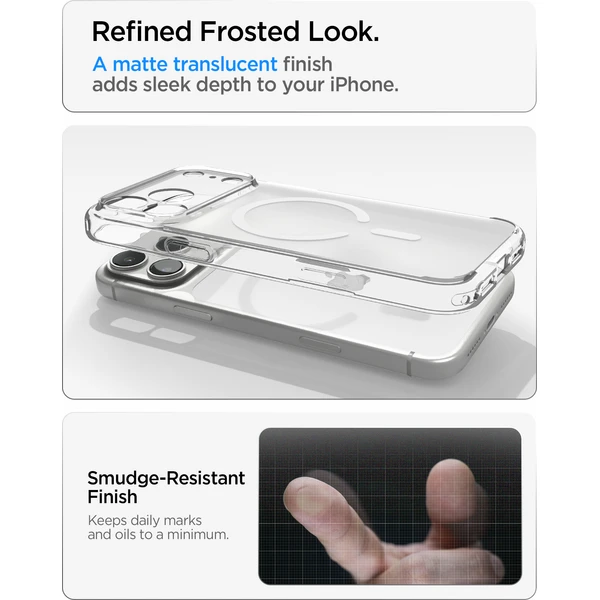 Spigen Ultra Hybrid MagSafe kryt iPhone 18 Pro Max/17 Pro Max frost white - Pouzdra - Obrázek 337b52d08ff143ff96a232fbd147b4f7