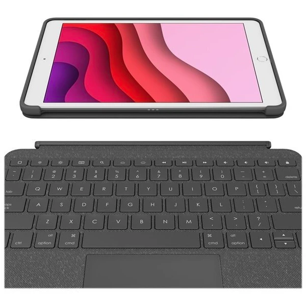Logitech Combo Touch pouzdro s CZ/SK klávesnicí a trackpadem iPad 10,2 černé - Pouzdra s klávesnicí - Obrázek 338C300401