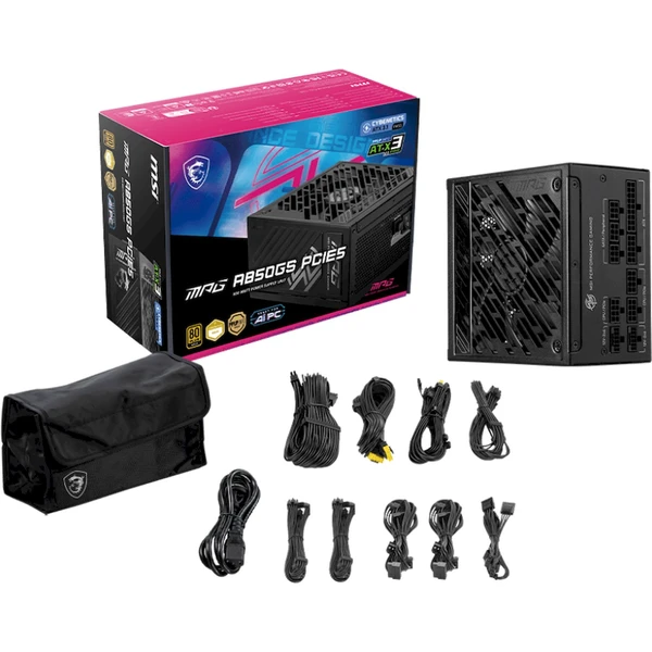 MSI MPG A850GS PCIE5 850W - Zdroje - Obrázek 338H000L01