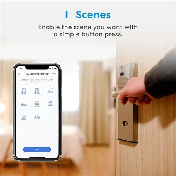 Meross Smart Wi-Fi Wall Switch 2 way Touch Button vypínač - Vychytávky - Obrázek 338Q100501