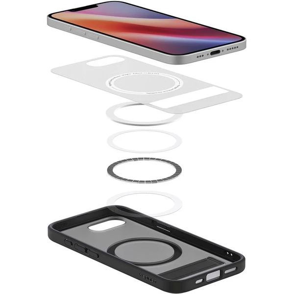 Spigen Ultra Hybrid S MagSafe kryt iPhone 17e/16e frost black - Pouzdra - Obrázek 3395e7ea806e40c0a309177e06d39c32