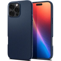 Spigen Liquid Air kryt iPhone 16 Pro navy blue - Pouzdra
