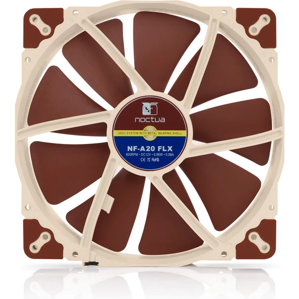 Noctua NF-A20-FLX - Ventilátory pro PC - Obrázek 33D3000O01