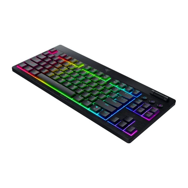 Razer BlackWidow V4 Low-profile Tenkeyless HyperSpeed Orange Switch herní klávesnice (US) černá - Klávesnice - Obrázek 33NI000K01