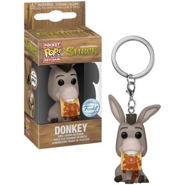 Funko POP! Keychain: Shrek DW30th - Donkey