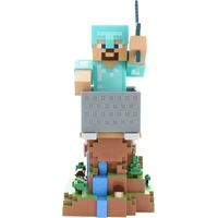EXG Cable Guys Minecraft - Steve in Diamond Armour R.E.S.T - Figurky