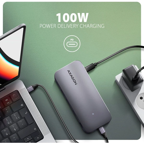 AXAGON HMC-12GM2 12v1 USB-C hub - Dokovací stanice - Obrázek 33W3000L01