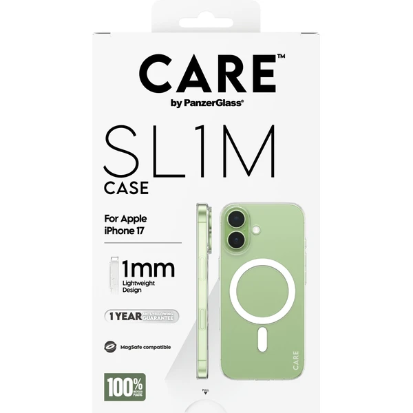 PanzerGlass® CARE SL1M (1mm) MagSafe kryt Apple iPhone 17 čirý - Pouzdra - Obrázek 33XL000K01