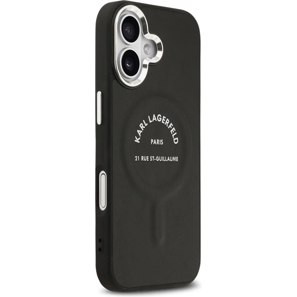 Karl Lagerfeld PU RSG Logo MagSafe kryt iPhone 17 černý - Pouzdra - Obrázek 33a8d147d02f4b13bb944ef621b8d765