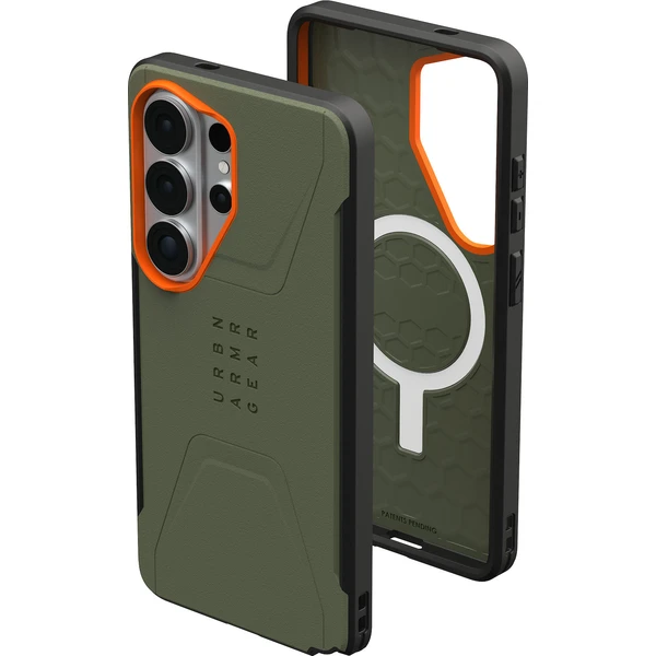 UAG Civilian MagSafe kryt Samsung Galaxy S26 Ultra zelený/oranžový - Pouzdra - Obrázek 33ad711c9ccd490086958112a2d4afb0