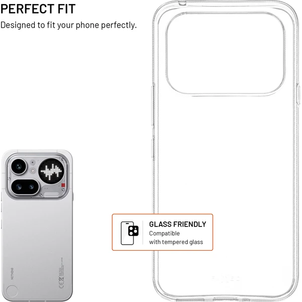 FIXED Story silikonový kryt Nothing Phone (4a) Pro čirý - Pouzdra - Obrázek 33bda19136ea4b58b6bfa3e8f221c346
