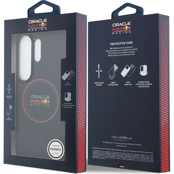 Oracle Red Bull Racing PU Leather Meshed Red Ring Magnetic kryt Samsung Galaxy S26 Ultra modrý - Pouzdra - Obrázek 33cbe323026242a5b7374ae8d323b3da