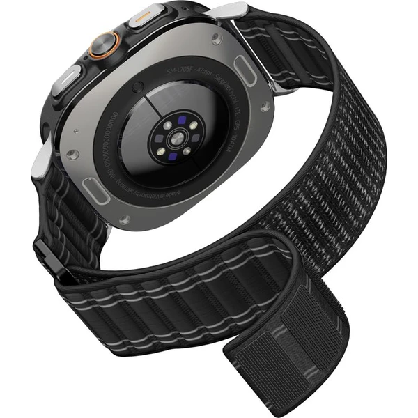 Spigen Fabric Band řemínek (hook-and-loop) Samsung Galaxy Watch Ultra 47mm černý - Řemínky - Obrázek 33df79370cde43c7865084793fedf7e6