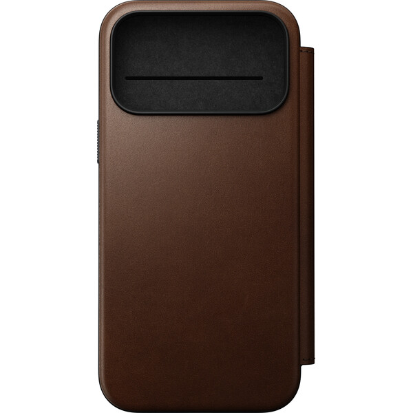 Nomad Modern Leather Folio MagSafe kožené pouzdro iPhone 17 Pro Max/18 Pro Max Brown - Pouzdra - Obrázek 33f5af17d40b4f27aa57f9f74dfe6cba