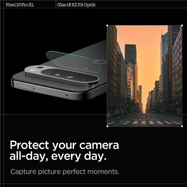 Spigen Glass tR EZ Fit Optik 2 Pack tvrzené sklo na fotoapará Google Pixel 10 Pro XL čiré - Ochranné folie a skla - Obrázek 33fdea08a53b4c14bb7ca7207ae85e4f