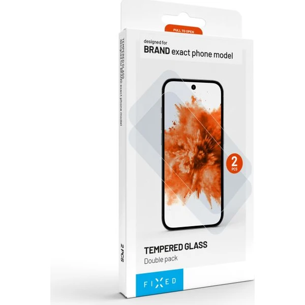 FIXED 2,5D tvrzené sklo Samsung Galaxy S26 FE, 2ks čiré - Ochranné folie a skla - Obrázek 34253b6438974d2b80add9b402178e63