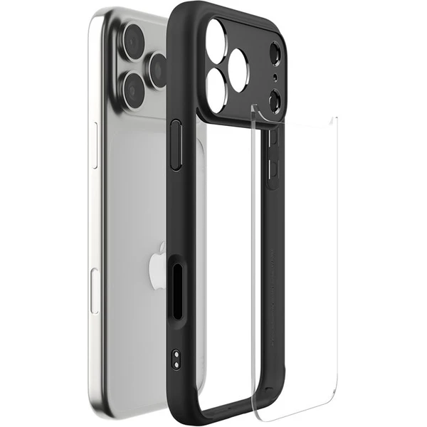 Spigen Ultra Hybrid kryt iPhone 17 Pro matte black - Pouzdra - Obrázek 34623da53c524c69a72baaa130f54d99