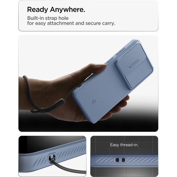Spigen Optik Armor kryt Samsung Galaxy S26 Ultra modrý - Pouzdra - Obrázek 348be2c911944e5fa27eb4a803063e67