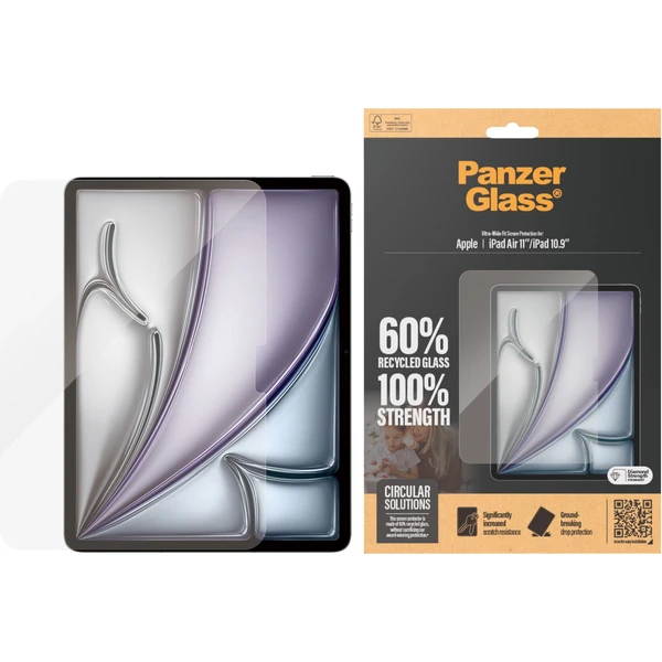 PanzerGlass Platinum tvrzené sklo iPad Air 11" (2024/2025)/iPad 10.9"/iPad 11" (2025) - Ochranné folie a skla - Obrázek 34CD000O01