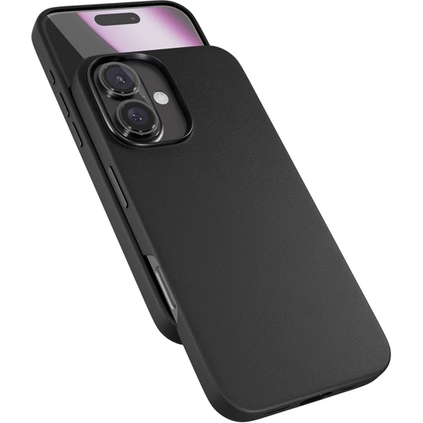 Epico Mag+ Leather kryt pro iPhone 16 Plus černá - Pouzdra - Obrázek 34FA000K01