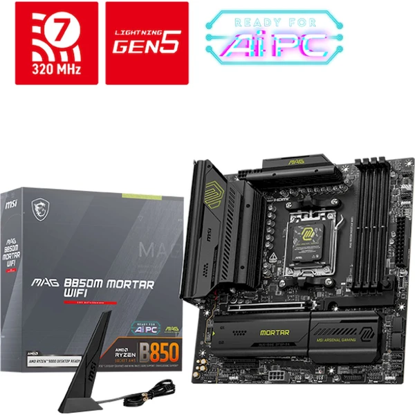 MSI MAG B850M MORTAR WIFI - Základní desky - Obrázek 34KM000K01