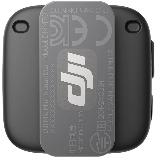 DJI Mic Mini Transmitter černý - Mikrofony - Obrázek 34Y9000K01