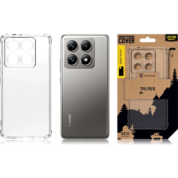 Tactical TPU Plyo kryt Xiaomi 14T Pro čirý - Pouzdra - Obrázek 34e6a8fa8d484b7b88d830402074f74e
