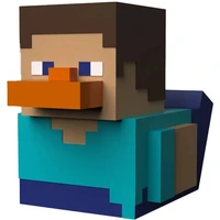 Tubbz kachnička malá Minecraft - Steve - Figurky