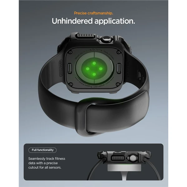 Spigen Rugged Armor 2 pouzdro Apple Watch 11 (46mm) matte black - Pouzdra - Obrázek 353b4ed6543141a29c842744cfcc67f8