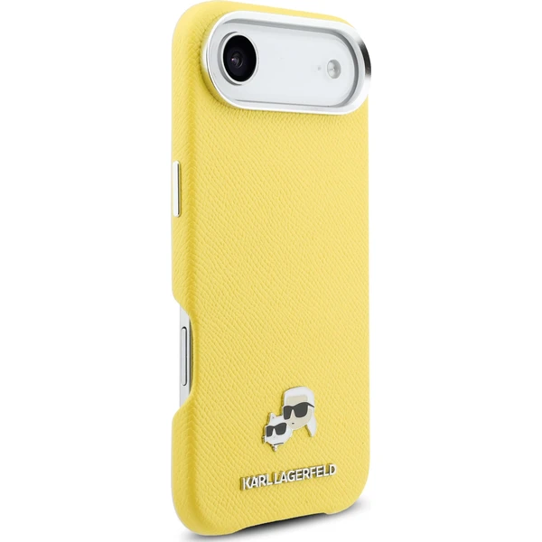 Karl Lagerfeld PU Karl and Choupette Heads Pins MagSafe kryt iPhone Air žlutý - Pouzdra - Obrázek 354bfb7b33434b178020561af31fe31c