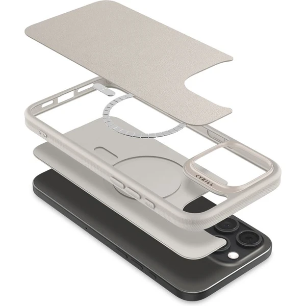 Spigen Cyrill Kajuk MagSafe kryt iPhone 16 Pro Max cream - Pouzdra - Obrázek 3569bb56157c4fcba61c52706b56f75d