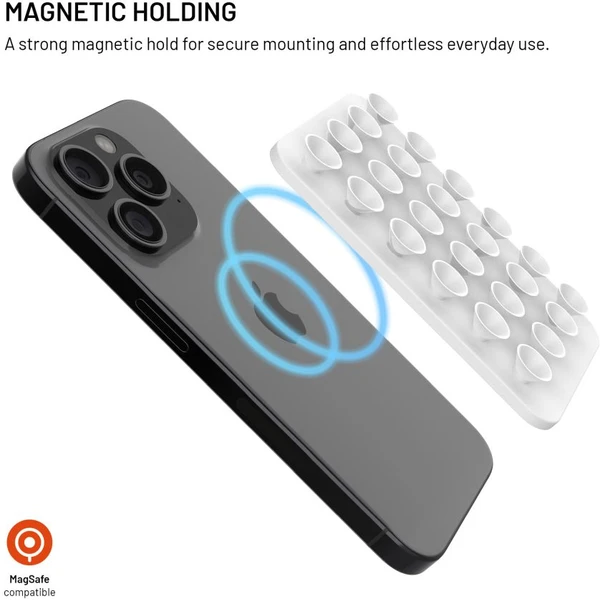 FIXED MagMate MagSafe držák s přísavkami bílý - Držáky - Obrázek 359e9f666cc94a08aed095b90186c402