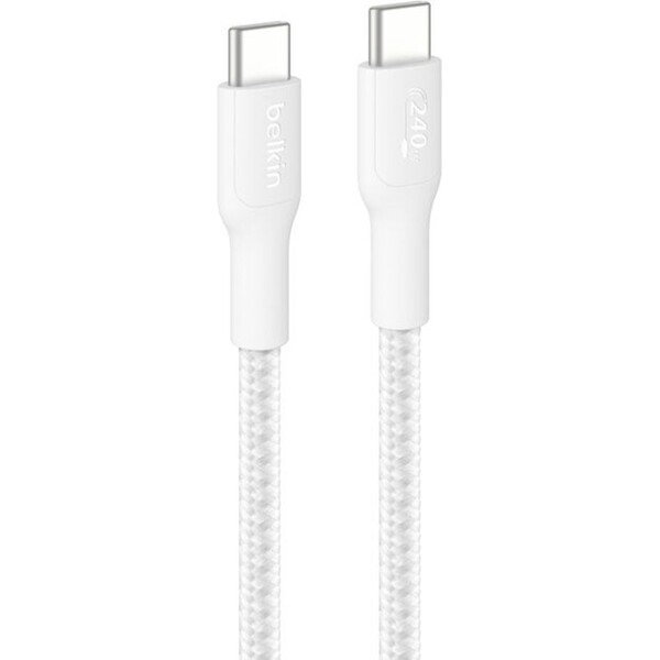 Belkin CAB025hq2MBK USB-C/USB-C 240W 2m černý Bílá