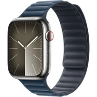 Apple Watch 49/45/44/42mm tichomořsky modrý magnetický tah M/L - Řemínky